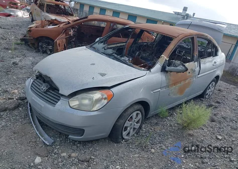 2008 Hyundai Accent Gls из США, поврежденный, VIN KMHCN46C88U236287